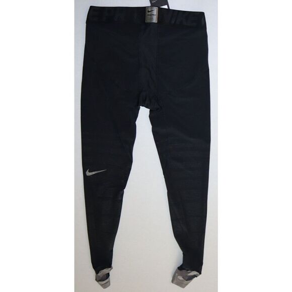 Nike Pro 812988 010 Men's Sz XL-Tall Black Hyperrecovery Compression Tights $150 - Picture 2 of 7